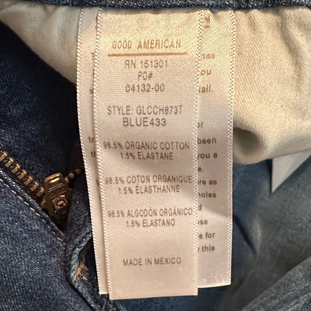 NWT Good American Good Legs Crop - Picture 9 of 9